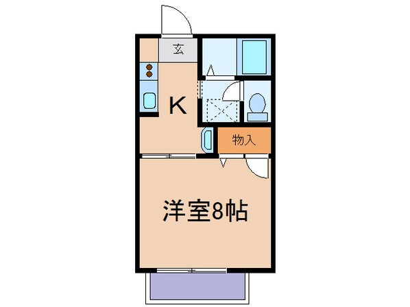 泰山の物件間取画像